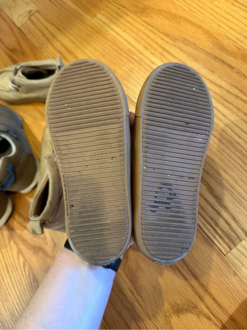 Old Navy Toddler 10 Boys Shoe Bundle Loafers Wallabee Style Chukka Boot